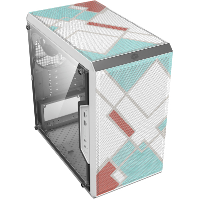 Корпус без блока питания/ Cooler Master MasterBox Q300L Retro, USB3.0x2, 1x120Fan, White, mATX, w/o PSU