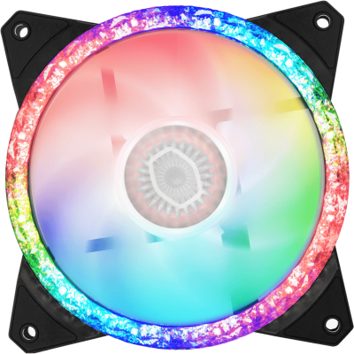 Кулер/ Cooler Master MasterFan MF120 Prismatic,120mm, 4-Pin (PWM), ARGB