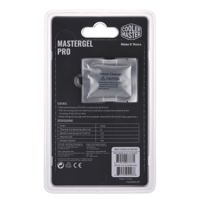 Термопаста/ MasterGel Pro