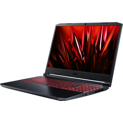 Ноутбук/ Acer Nitro 5 AN515-57-79GQ 15.6"(1920x1080)/Intel Core i7 11800H(2.3Ghz)/16384Mb/1024SSDGb/noDVD/Ext:nVidia GeForce RTX3050(4096Mb)/Cam/BT/WiFi/war 1y/2.3kg/Black/Dos