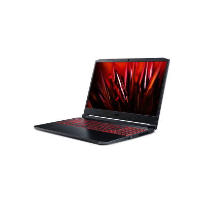 Ноутбук/ Acer Nitro 5 AN515-57-55ZS 15.6"(1920x1080)/Intel Core i5 11400H(2.2Ghz)/16384Mb/512SSDGb/noDVD/Ext:nVidia GeForce RTX3060(6144Mb)/Cam/BT/WiFi/war 1y/2.3kg/Black/Win11Home