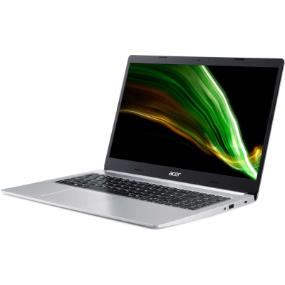 Ноутбук/ Acer Aspire 5 A515-45-R7J0 15.6"(1920x1080)/AMD Ryzen 7 5700U(1.8Ghz)/8192Mb/512SSDGb/noDVD/Int:UMA/Cam/BT/WiFi/war 1y/1.76kg/Silver/Dos