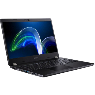 Ноутбук/ Acer TravelMate P2 TMP214-41-G2-R0JA 14"(1920x1080 (матовый) IPS)/AMD Ryzen 5 Pro 5650U(2.3Ghz)/8192Mb/256SSDGb/noDVD/Int:UMA/Cam/BT/WiFi/war 3y/Black/Win10Pro + HDD upgrade kit, Fingerprint reader
