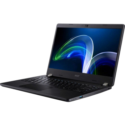 Ноутбук/ Acer TravelMate P2 TMP214-41-G2-R0JA 14"(1920x1080 (матовый) IPS)/AMD Ryzen 5 Pro 5650U(2.3Ghz)/8192Mb/256SSDGb/noDVD/Int:UMA/Cam/BT/WiFi/war 3y/Black/Win10Pro + HDD upgrade kit, Fingerprint reader