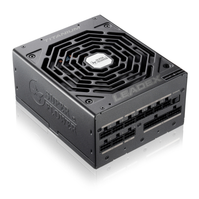 Super Flower Power Supply Leadex Titanium, 850W, ATX, 140mm, 10xSATA, 4xPCI-E(6+2), 2xPCI-E(6), APFC, 80+ Titanium, Full Modular