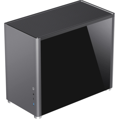 Компьютерный корпус, без блока питания mATX/ Gamemax Spark Black mATX case, black, w/o PSU, w/1xUSB3.0+1xType-C, 1xCombo Audio