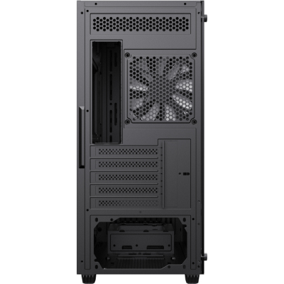 Компьютерный корпус mATX, без блока питания/ Gamemax STORM BK mATX case, black, w/o psu, w/1xUSB3.0+2xUSB2.0, Combo Audio, w/1x12cm FRGB rear fan (FN-AF12X)