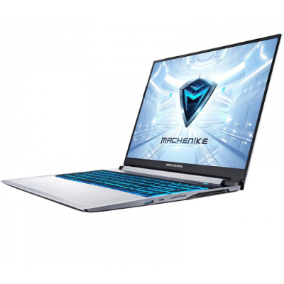 Ноутбук/ Machenike T58-V 15.6"(1920x1080 IPS 60Hz)/Intel Core i5 11400H(2.2Ghz)/8192Mb/512PCISSDGb/noDVD/Ext:nVidia GeForce GTX1650(4096Mb)/Cam/BT/WiFi/41WHr/war 1y/2.2kg/silver/DOS + RU color backlight kbd