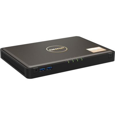 SMB QNAP TBS-464-8G NAS 4-bay M.2 NVMe, Intel Celeron N5105 4-core/4-thread 2.0-2.9 GHz, 8 GB DDR4, 2 x 2.5 GbE, 2xUSB 3.2 Gen 1 port, 3xUSB 2.0 port, 2xHDMI Output
