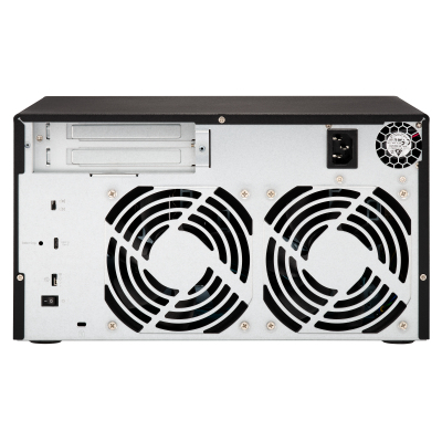 SMB QNAP TL-D800C USB 3.2 Gen 2 Type-C JBOD storage enclosure, 8-tray 3,5"/2,5" w/o HDD. desktop version.