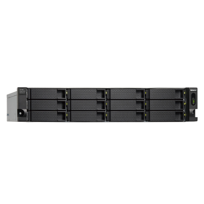 SMB QNAP TL-R1200C-RP USB 3.2 Gen 2 Type-C JBOD storage enclosure, 12-tray 3,5"/2,5" w/o HDD, 2xPSU. Rackmount. W/o rail kit RAIL-B02