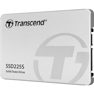 Твердотельный накопитель/ Transcend SSD SSD225S, 250GB, 2.5" 7mm, SATA3, R/W 500/330MB/s, IOPs 40 000/75 000, TBW 90, DWPD 0.3 (3 года)