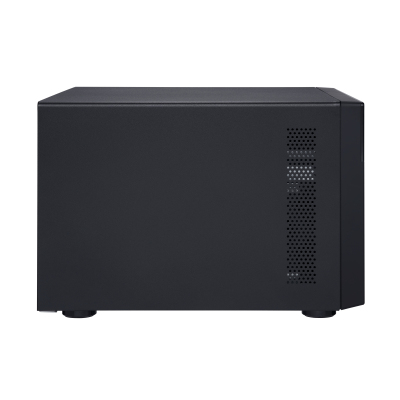 SMB QNAP TVS-872XT-i5-16G 8-Bay NAS, Intel Core i5-8400T 6-core 1.7 GHz (up to 3.3GHz), 16GB DDR4 RAM (max 32GB RAM), 8x 2.5"/3.5" SATA HDD/SSD + 2x M.2 PCIe SSD slot, 2xGbE LAN, 1 x 10GBase-T, 2 x Thunderbolt 3 port