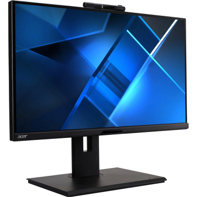 Монитор/ ACER B278Ubemiqprcuzx 27" 2560x1440, IPS, 16:9, 75 Hz, 350cd/m2, 178°/178°, Swivel, Hgt Adj, Pivot, 1xHDMI(2.0) + 1xDP(1.2) + 1xDPout + 1xType-C(100W) + RJ45 + Audio out + USB3.2x4+USB-B(2up 4down) + Adj. Webcam FHD IR/Mic array, VESA 100x100, 2W