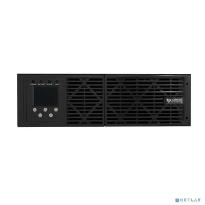 Сайбер Электро UPS ЭКСПЕРТ-10000Р {Онлайн, стойка/на пол, 10000ВА/9000Вт USB/RS-232/SNMP Slot/EPO Клеммная колодка (1) (12В /9Ач х16) 3U+3U}