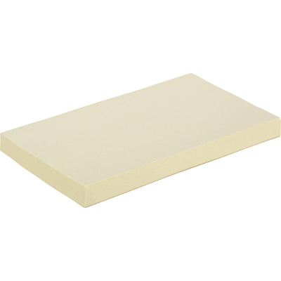 Стикеры КОМУС с клеев.краем 76х127 желтый 100л