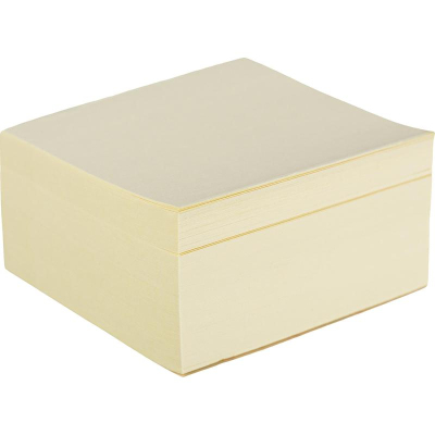 Стикеры КОМУС с клеев.краем Куб 76х76 желтый 400л