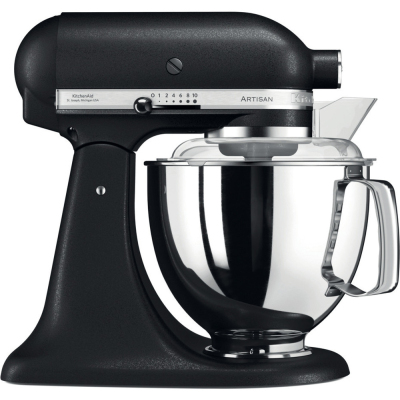 Настольный миксер с откидным блоком KitchenAid Artisan 4.8 л, чугун, 5KSM175PSEBK