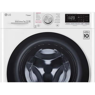 Узкая стиральная машина с функцией пара LG F2V5HS0W