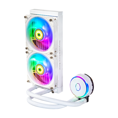 Система охлаждения Cooler Master MasterLiquid PL240 Flux White Edition