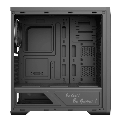 Компьютерный корпус, без блока питания ATX Gamemax Shine G517