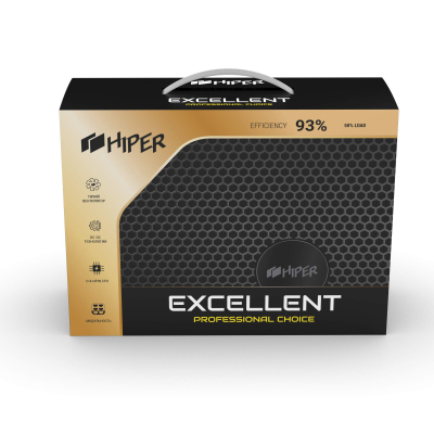 Блок питания для ПК 1300 Ватт Hiper HPG-1300FM