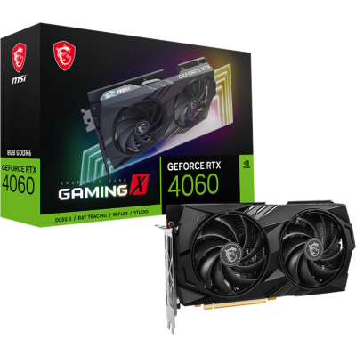 Видеокарта MSI GeForce RTX 4060 GAMING X 8G
