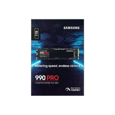 Твердотельный накопитель Samsung SSD 990 PRO, 1000GB (MZ-V9P1T0CW)