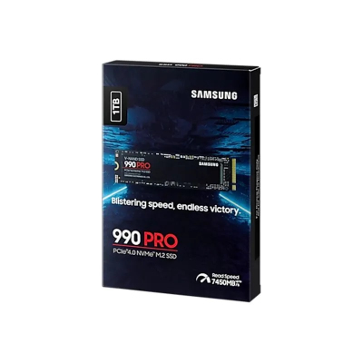 Твердотельный накопитель Samsung SSD 990 PRO, 1000GB (MZ-V9P1T0CW)