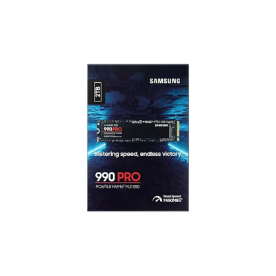Твердотельный накопитель Samsung SSD 990 PRO, 2000GB (MZ-V9P2T0CW)