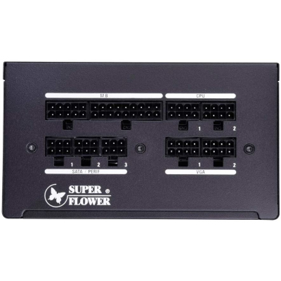 Super Flower SF-650F14HG Power Supply Leadex Gold III, 650W, ATX, 130mm, 6xSATA, 4xPCI-E(6+2), APFC, 80+ Gold, Full Modular