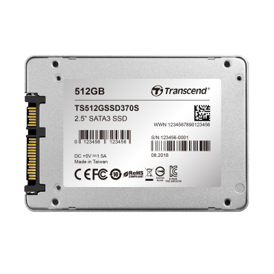 Твердотельный накопитель Transcend SSD SSD370S, 512GB (TS512GSSD370S)