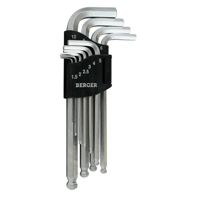 Набор шестигранников с шаром 10 предметов BG2291