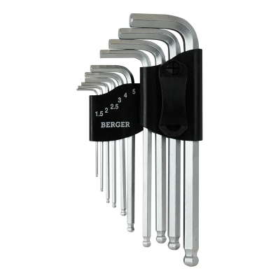 Набор шестигранников с шаром 10 предметов BG2291