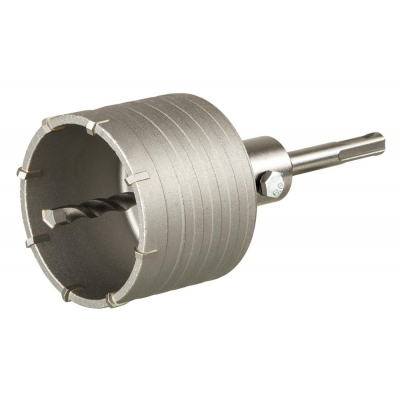 Коронка твердосплавная ПРАКТИКА SDS- Plus ударная 75 мм клипса 773-859