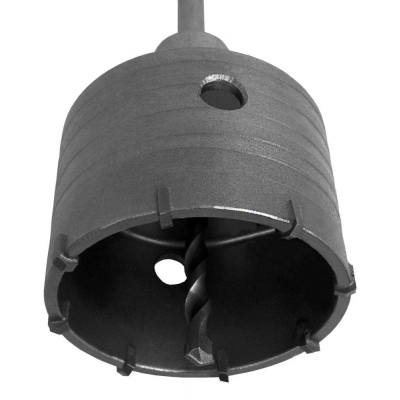 Коронка твердосплавная ПРАКТИКА SDS- Plus ударная 75 мм клипса 773-859