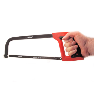 Ножовка по металлу прорезиненная рукоятка 300 мм VIRA 801010