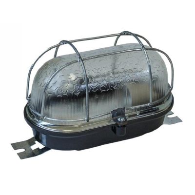 Светильник SVET НБП 01-60-011 ЛОН 60Вт Е27 IP53 с решеткой черн SV0100-0003