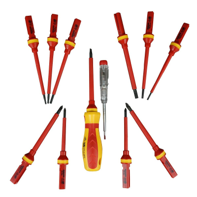 Набор отверток диэлектрических до 1000V 13 предметов BERGER BG1064