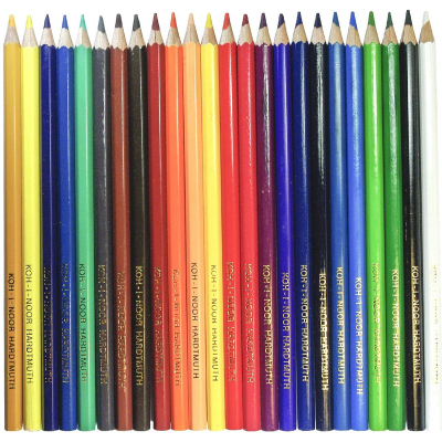 Карандаши цветные KOH-I-NOOR Крот 24 цв/наб, 3654024026KSRV