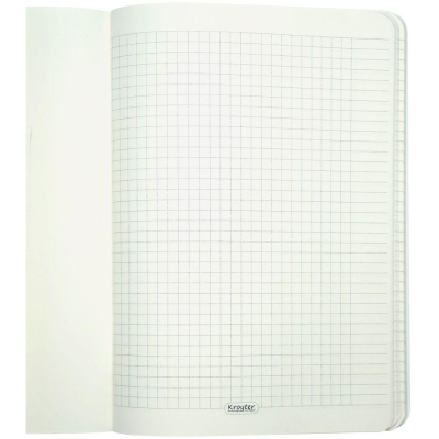 Тетрадь общая Kroyter 40л,клет,А5,скреп,обл.карт,Crema,диз.в асс.64522