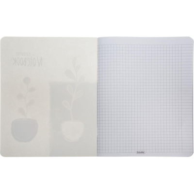 Тетрадь общая Kroyter 48л,клет,А5,скреп,обл.карт,Flowers,диз.в асс.63907