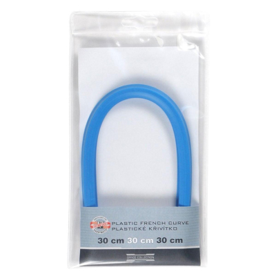 Набор Лекало гибкое 300мм KOH-I-NOOR пластик синий