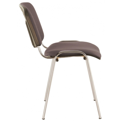 Стул UA_Rio (ИЗО) серая ткань C-38, каркас хром