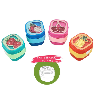 Точилка с контейнером BV КОРЗИНКА С ЯГОДАМИ 2 отвер. 4 вида в асс 35-0043