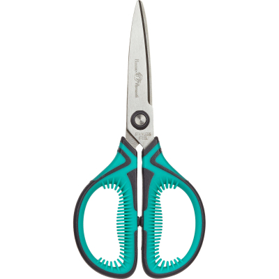 Ножницы Bruno Visconti PROFYCUT 145мм,прорезин.ручки, европодв.,зел.60-0055
