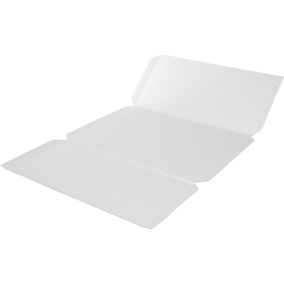 Короб архивный для хран.Attache 430х330х220 син+син.полос клепк кашир.карт