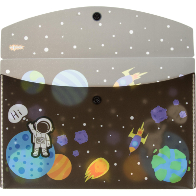 Папка-конверт на кнопке А5 №1 School Space time 2шт/уп