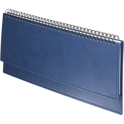 Планинг датированный 2024, синий 303х150 мм, 120стр, АТТАСНЕ Вива