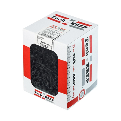 Саморезы ШС ГВЛ 25х3,9 мм (1000 шт) - коробка Tech-Krep 116787